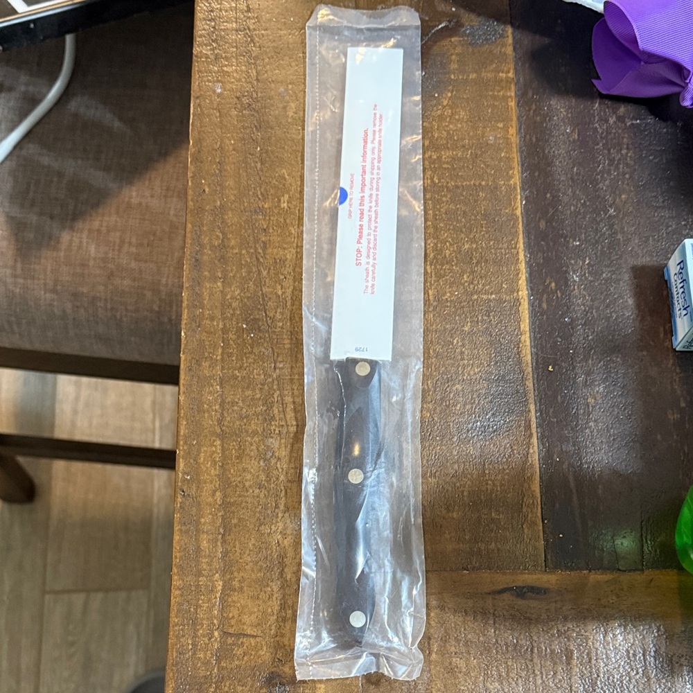 Cutco Black Handle Bread Knife